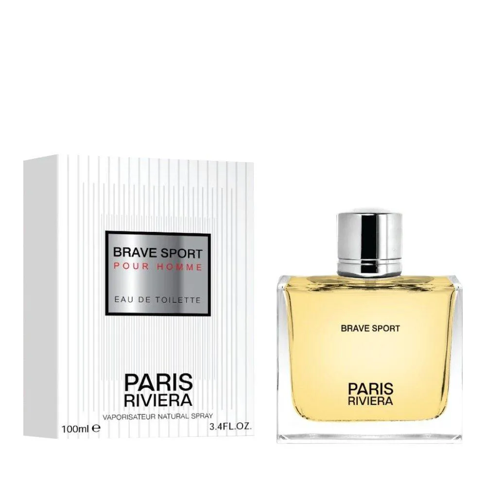 PARIS RIVIERA BRAVE SPORT MASCULNINO EAU DE TOILETTE 100ML