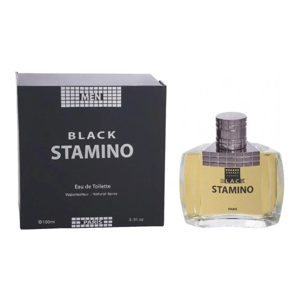 PRIME COLLECTION BLACK STAMINO MASCULINO EAU DE TOILETTE 100ML