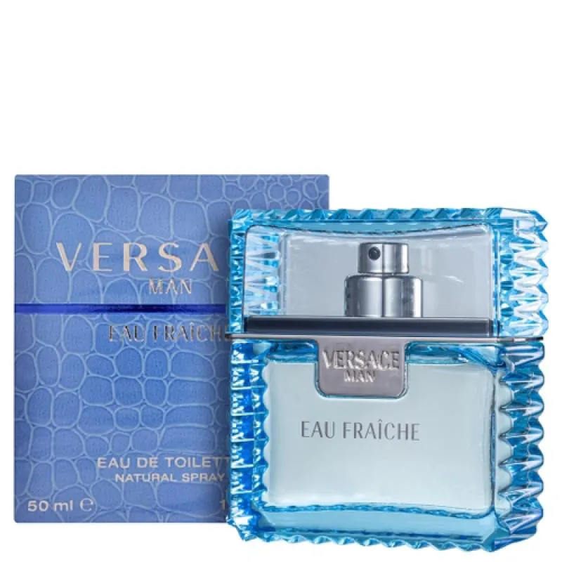 VERSACE MAN EAU FRAICHE MASCULINO EAU DE TOILETTE 50ML