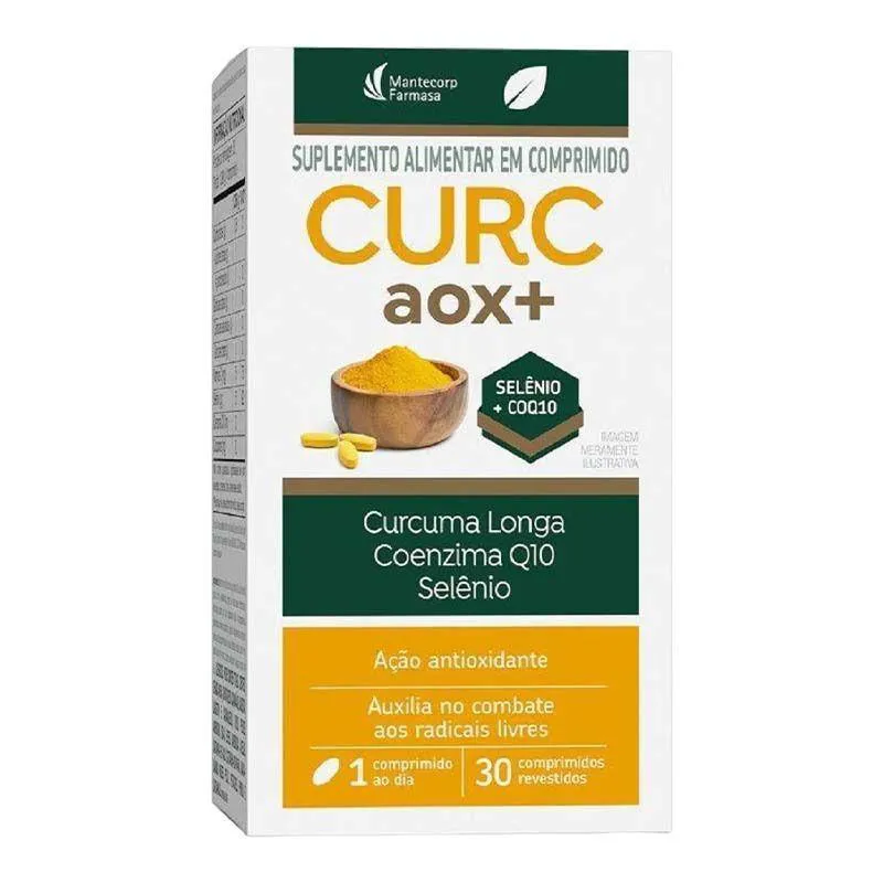 CURC AOX+ MANTECORP 60 COMPRIMIDOS