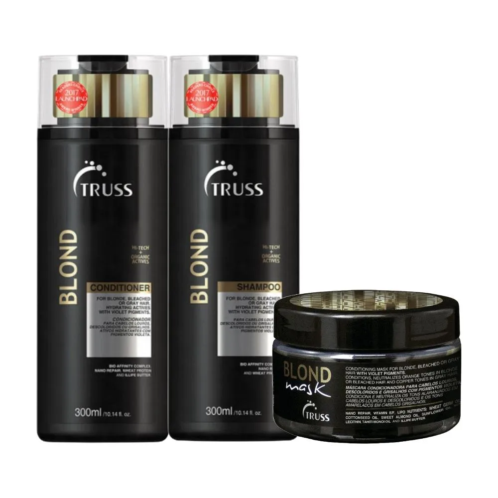 KIT TRUSS BLOND (3 PRODUTOS)