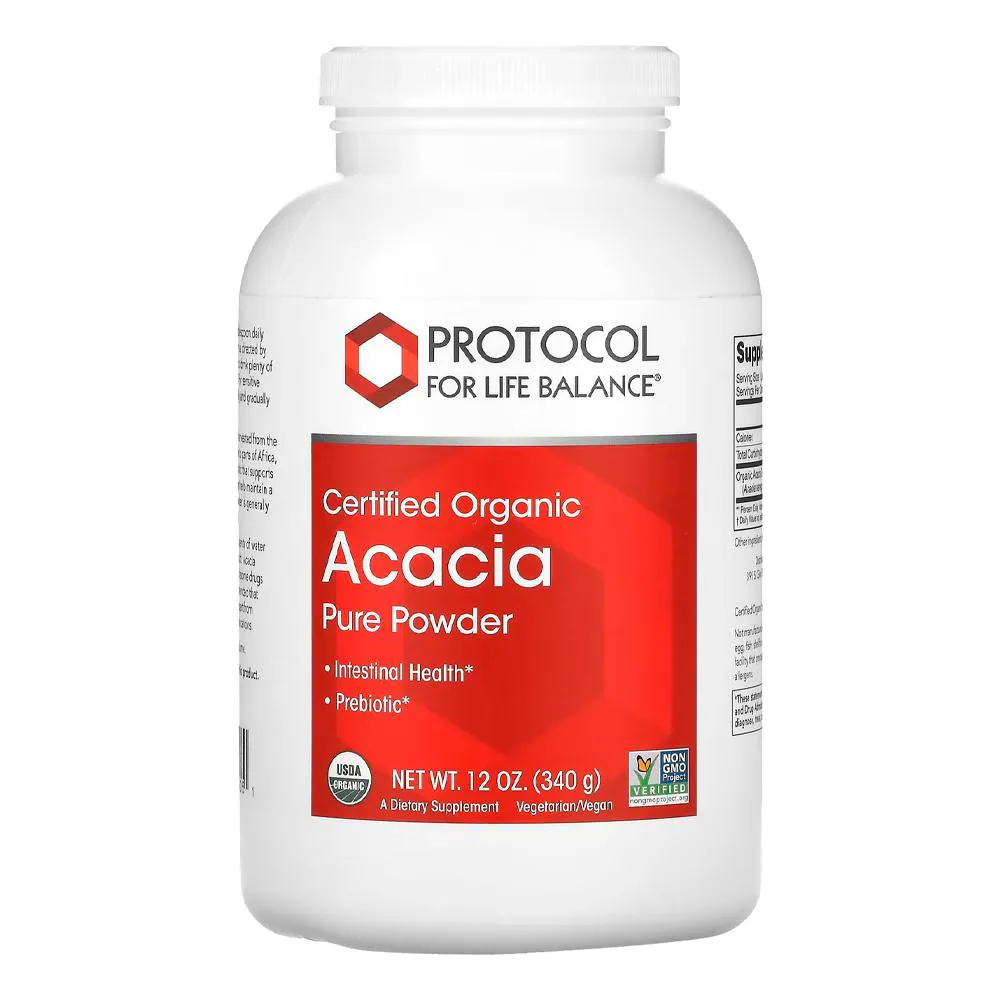 FIBRA DE ACáCIA Pó PROTOCOL 340 G IMPORTADO