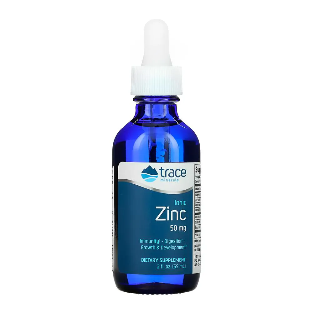 TRACE MINERALS ZINCO IôNICO LíQUIDO 50MG 59ML IMPORTADO
