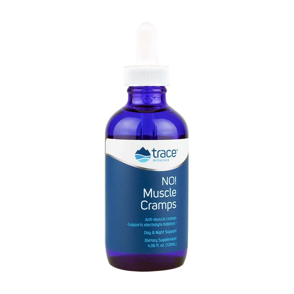 TRACE MINERALS NO! MUSCLE CRAMPS LíQUIDO 120ML IMPORTADO