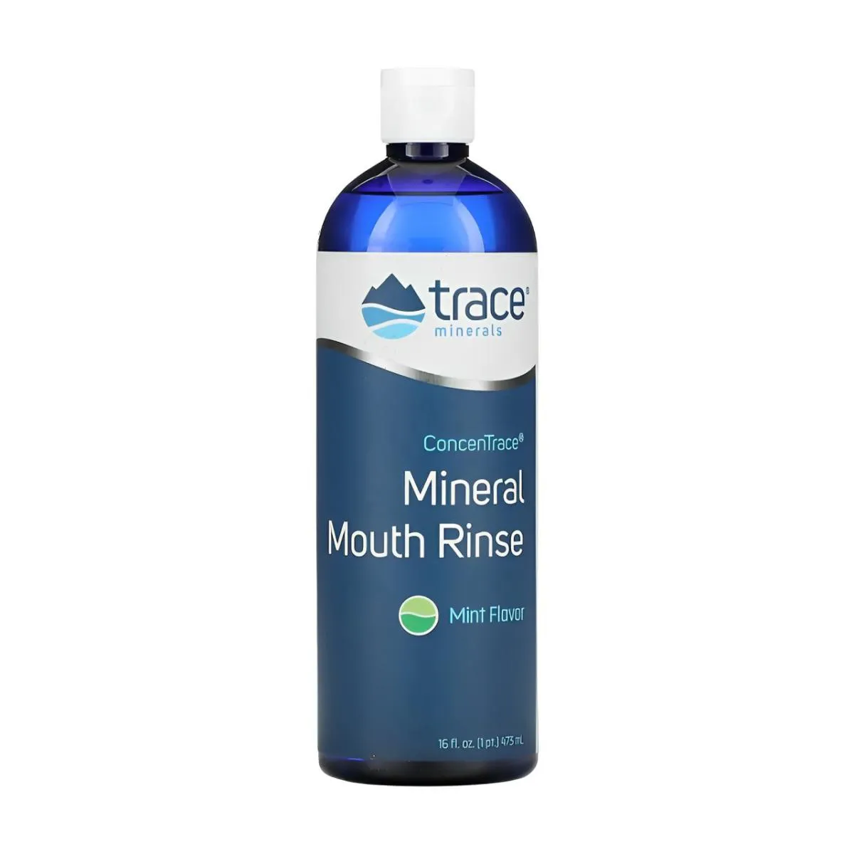TRACE MINERALS ENXAGUANTE BUCAL 473ML HORTELã IMPORTADO