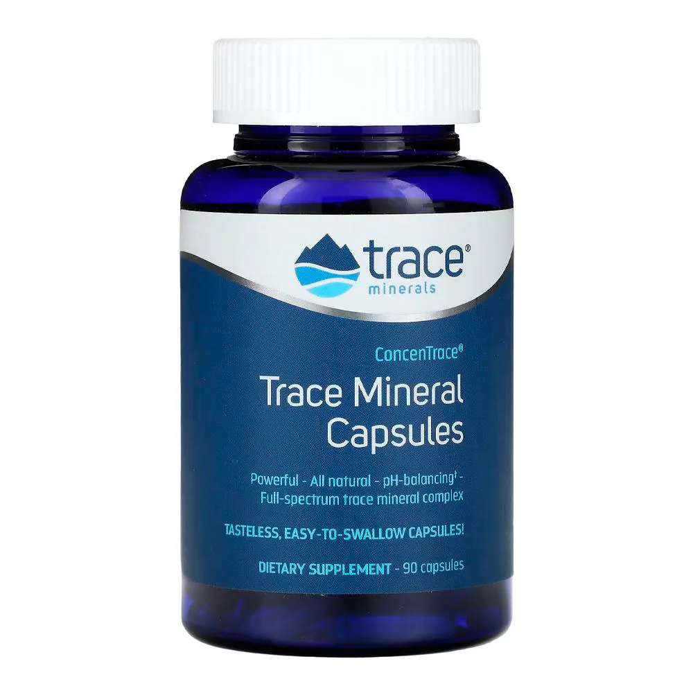 TRACE MINERALS CONCENTRACE CAPSULES 90 CAPS IMPORTADO