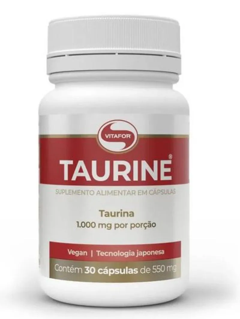 TAURINE 30 CAPSULAS 550MG