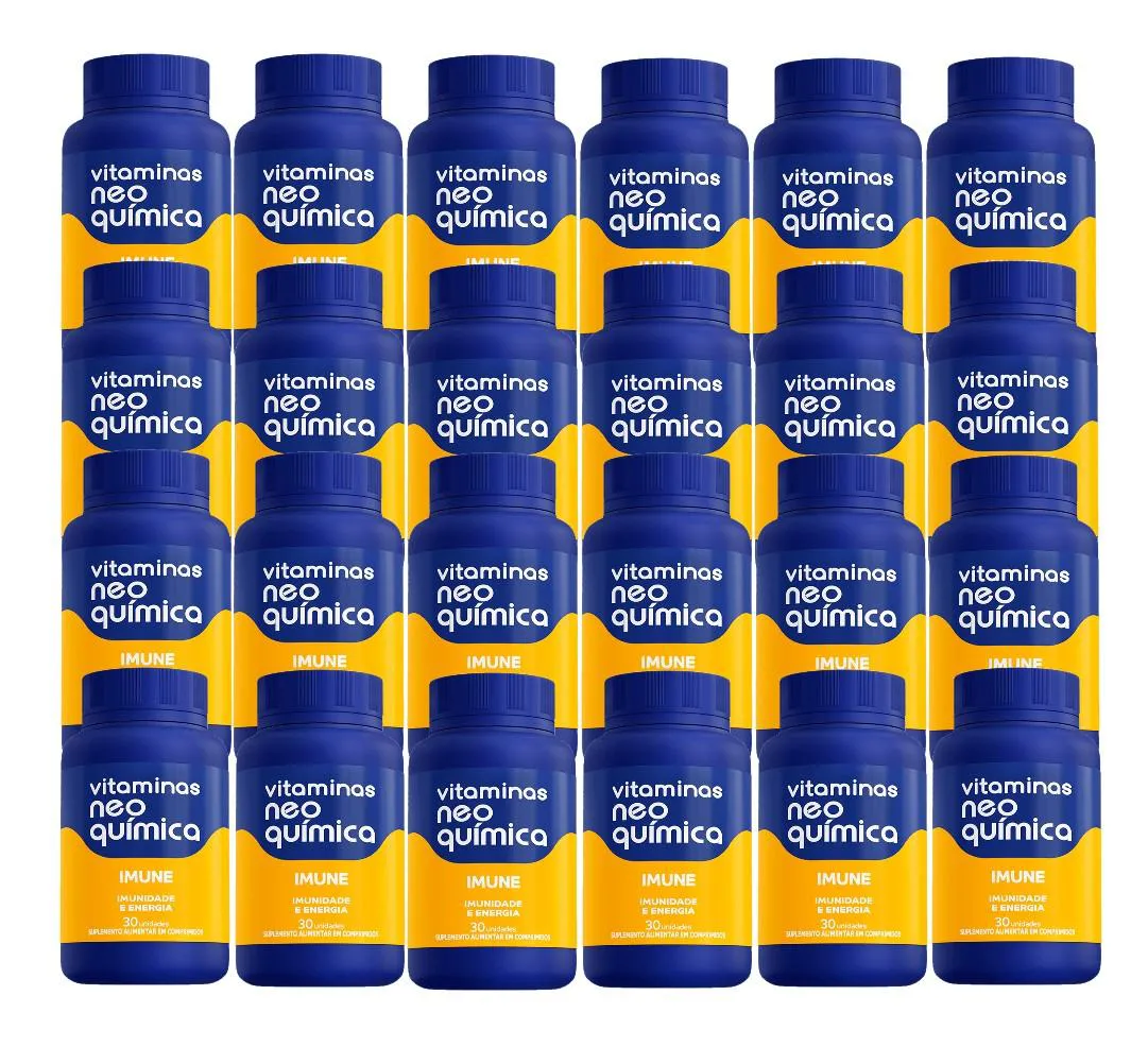 KIT 24X VITAMINA + IMUNIDADE 30 COMPRIMIDOS - NEO QUIMICA