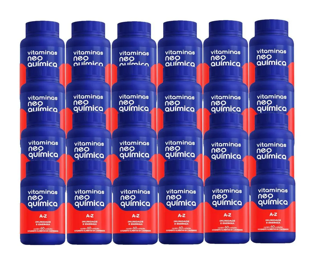 KIT 24X VITAMINAS A-Z 60 COMPRIMIDOS - NEO QUIMICA