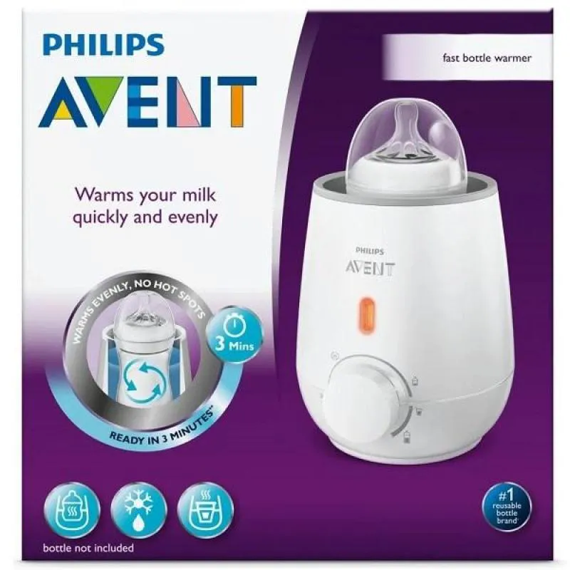 AQUECEDOR MAMADEIRA E ALIMENTOS PHILIPS AVENT SCF355 127v