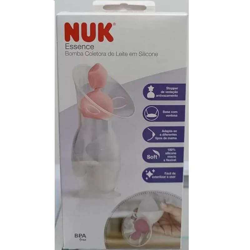 BOMBA COLETORA DE LEITE EM SILICONE NUK