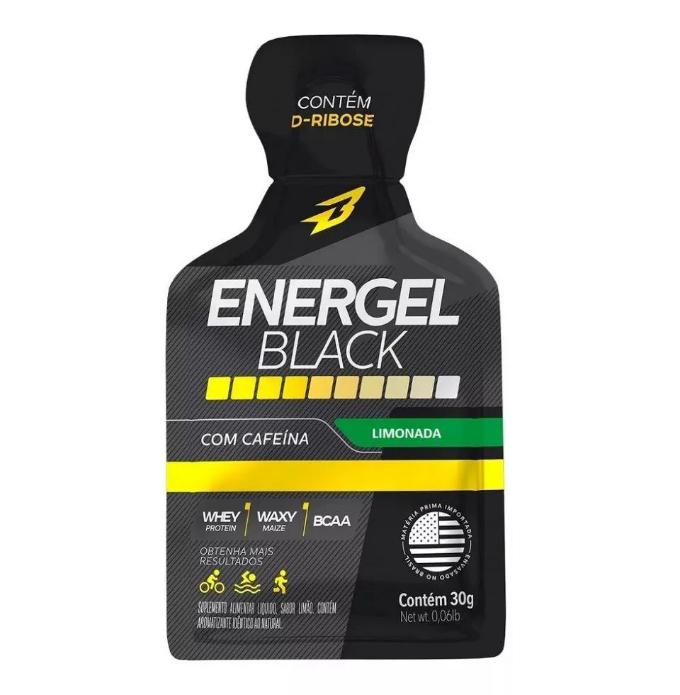 ENERGEL BLACK (30G) - SABOR: LIMONADA