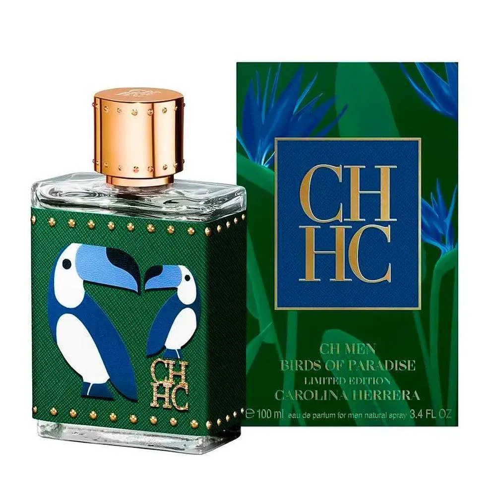 PERFUME MASCULINO EAU DE PARFUM CAROLINA HERRERA CH BIRDS OF PARADISE 100ML