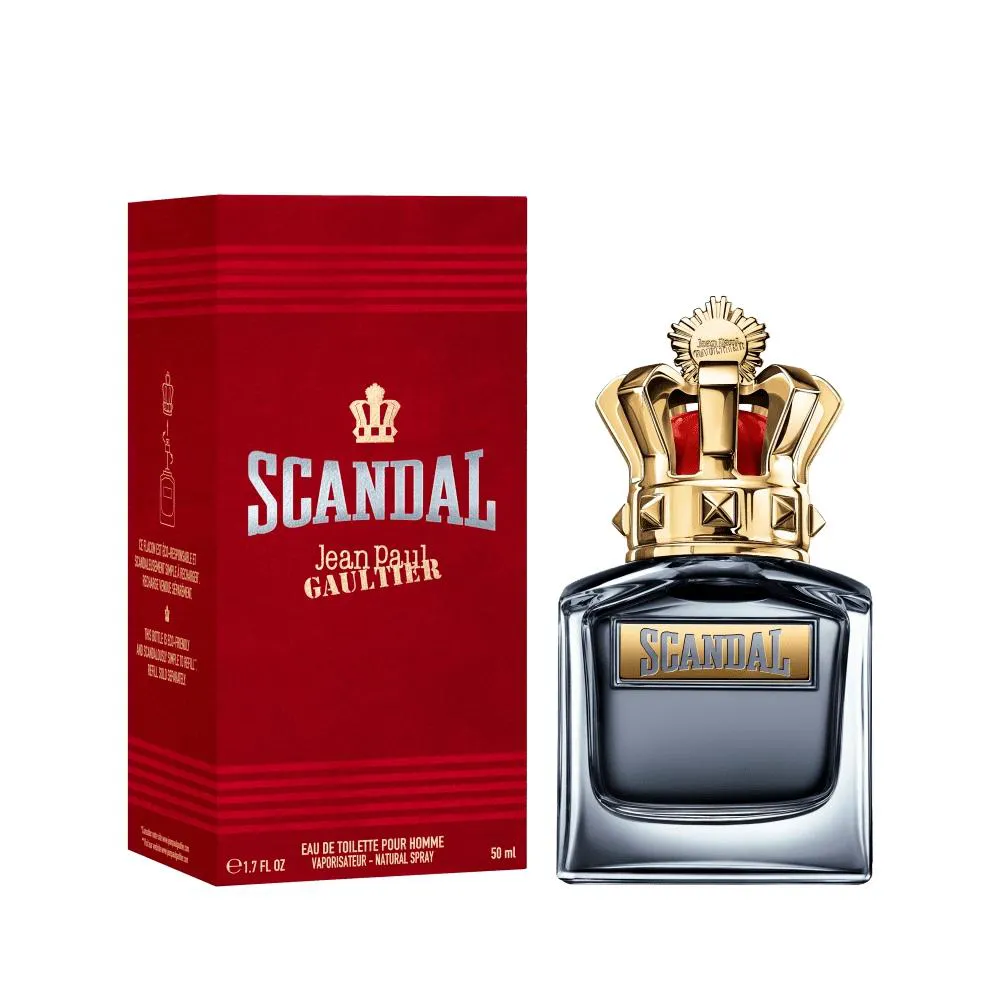 PERFUME MASCULINO EAU DE TOILETTE JEAN PAUL GAULTIER SCANDAL POUR HOMME - 50ML