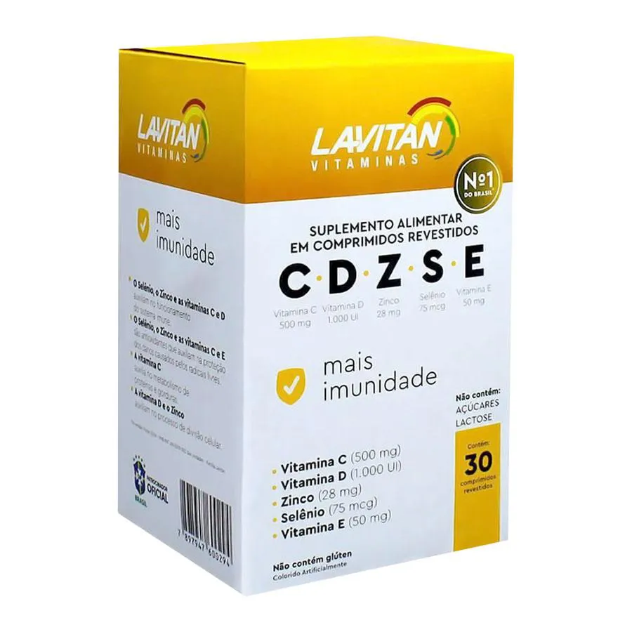 LAVITAN CDZSE MAIS IMUNIDADE COM 30CPR - CIMED