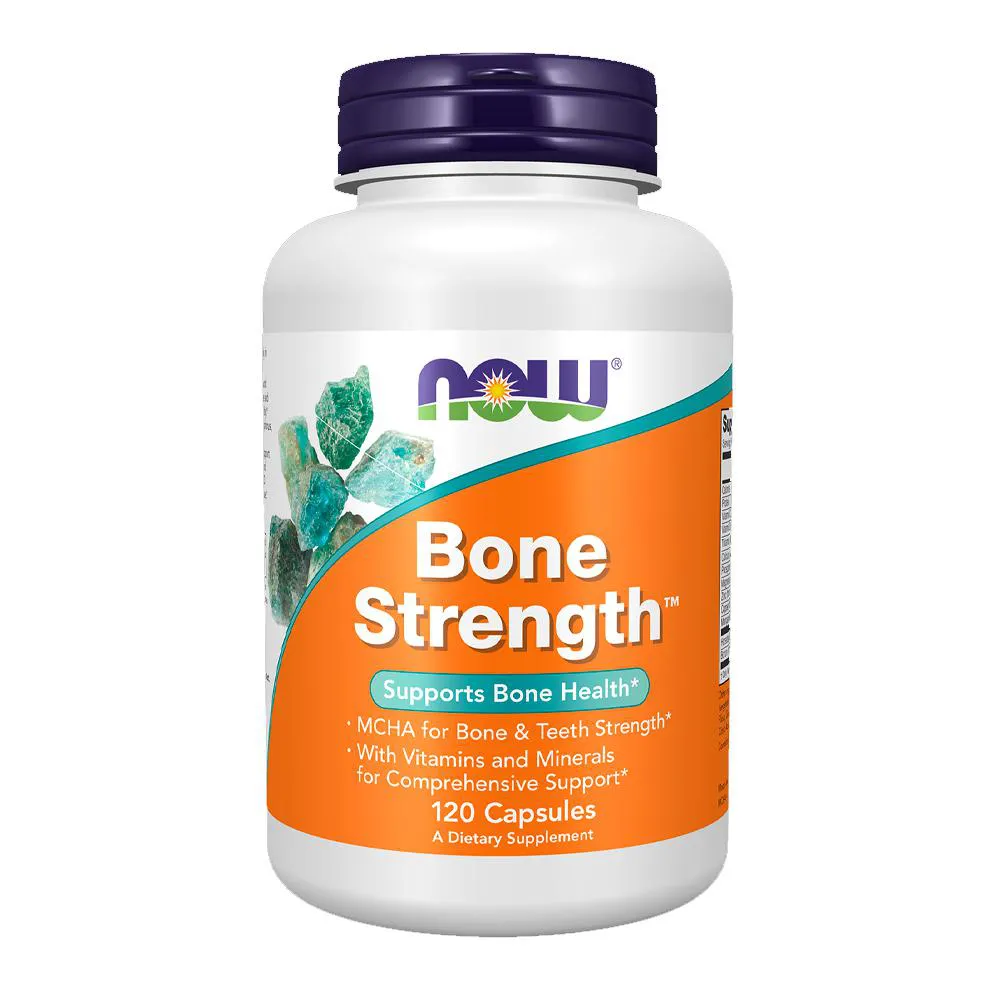 BONE STRENGTH NOW FOODS 120 CAPS IMPORTADO