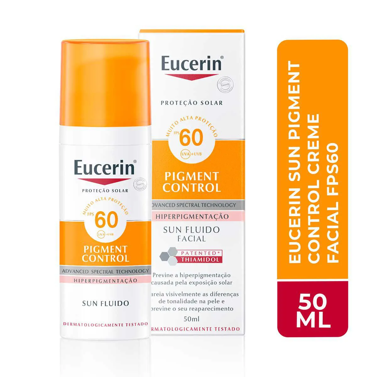 Protetor Solar Facial FPS 60 Eucerin Sun 50ml