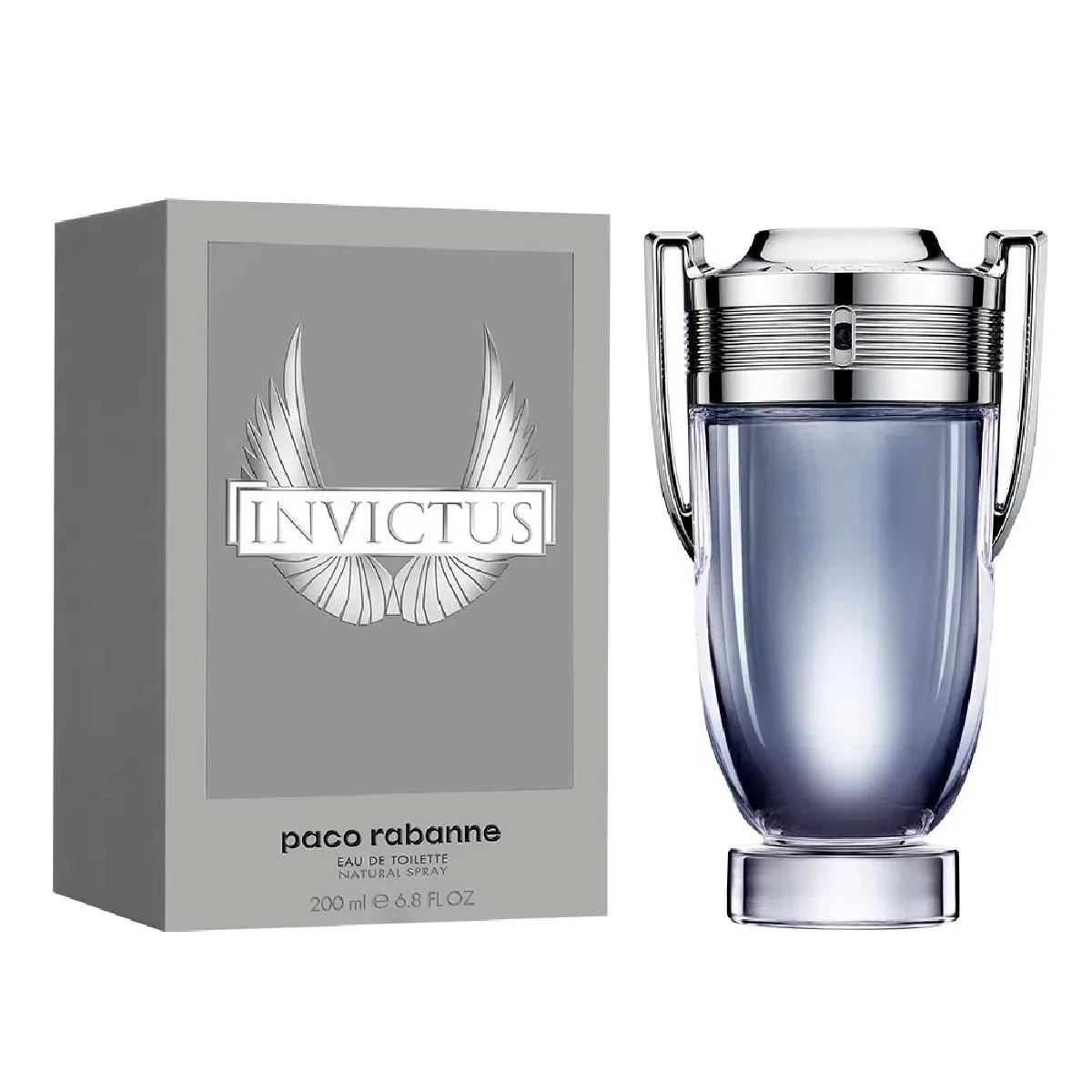 PERFUME RABANNE INVICTUS MASCULINO EAU DE TOILETTE - 200ML