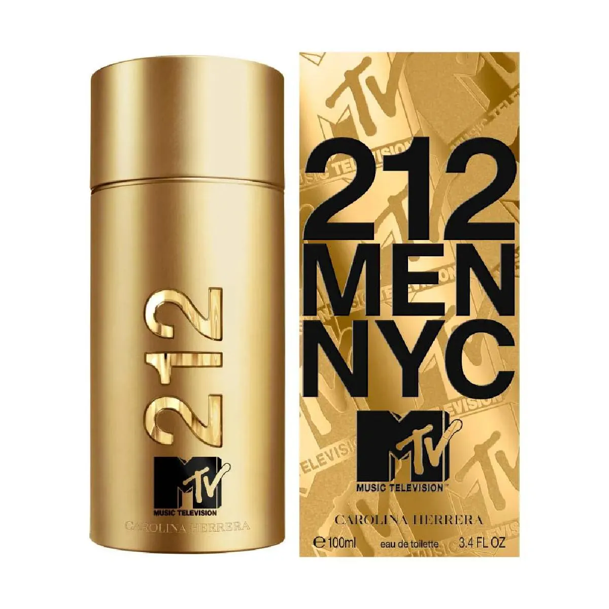 PERFUME MASCULINO 212 MEN NYC MTV MUSIC TELEVISION 2024 100ml