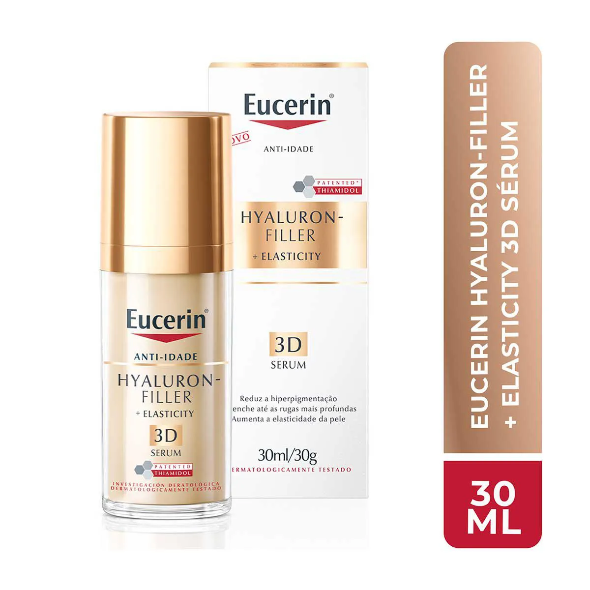 Sérum Facial Anti-Idade Eucerin Hyaluron-Filler +Elasticity 3D 30ml