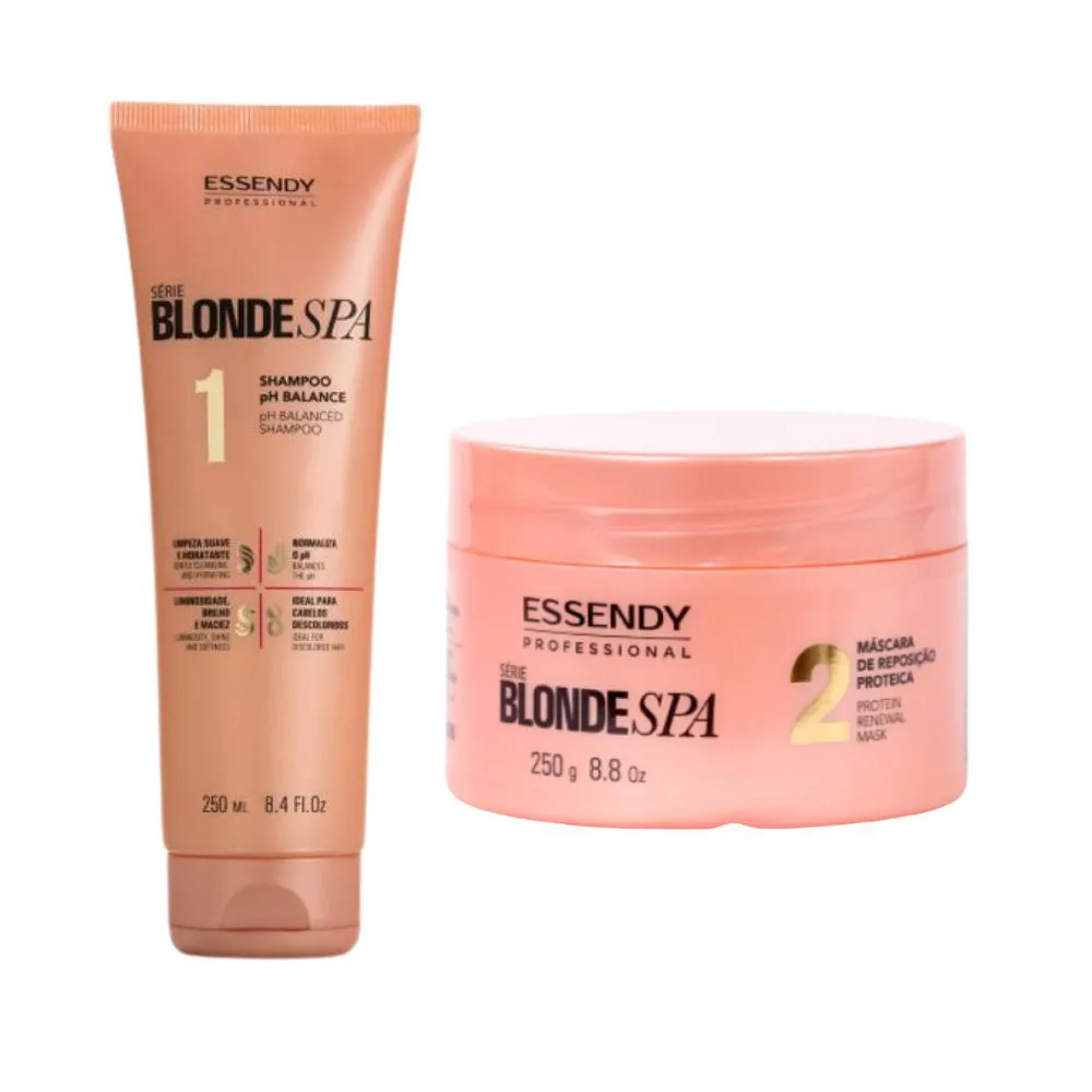 KIT ESSENDY BLONDE SPA SHAMPOO + MÁSCARA