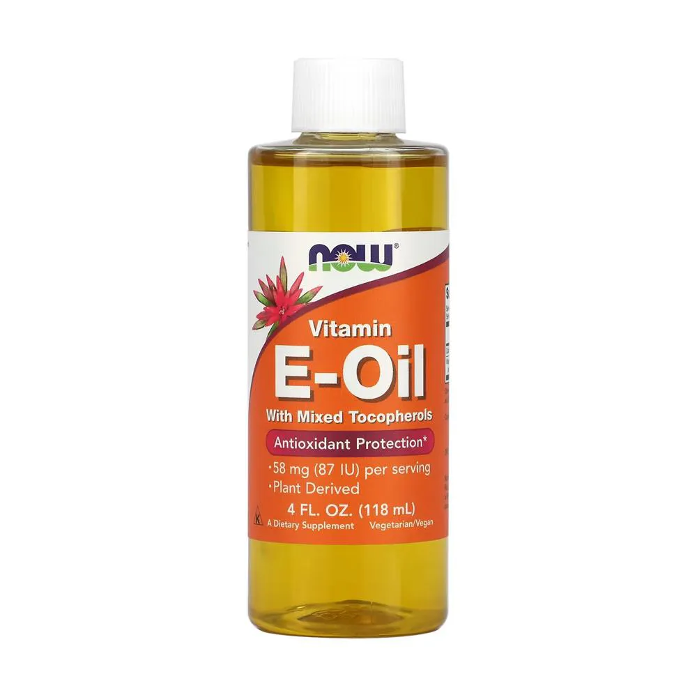 VITAMINA E OIL NOW FOODS MIXED TOCOFEROL 118ML IMPORTADO