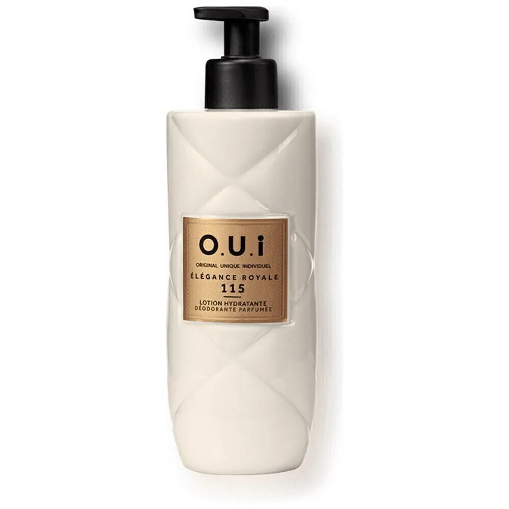 O.U.I LOÇÃO HIDRATANTE DESODORANTE ÉLÉGANCE ROYALE 115 400ML