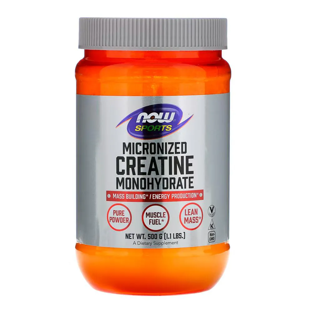 NOW FOODS CREATINE MONOHYDRATE MICRONIZED 500 G 2038