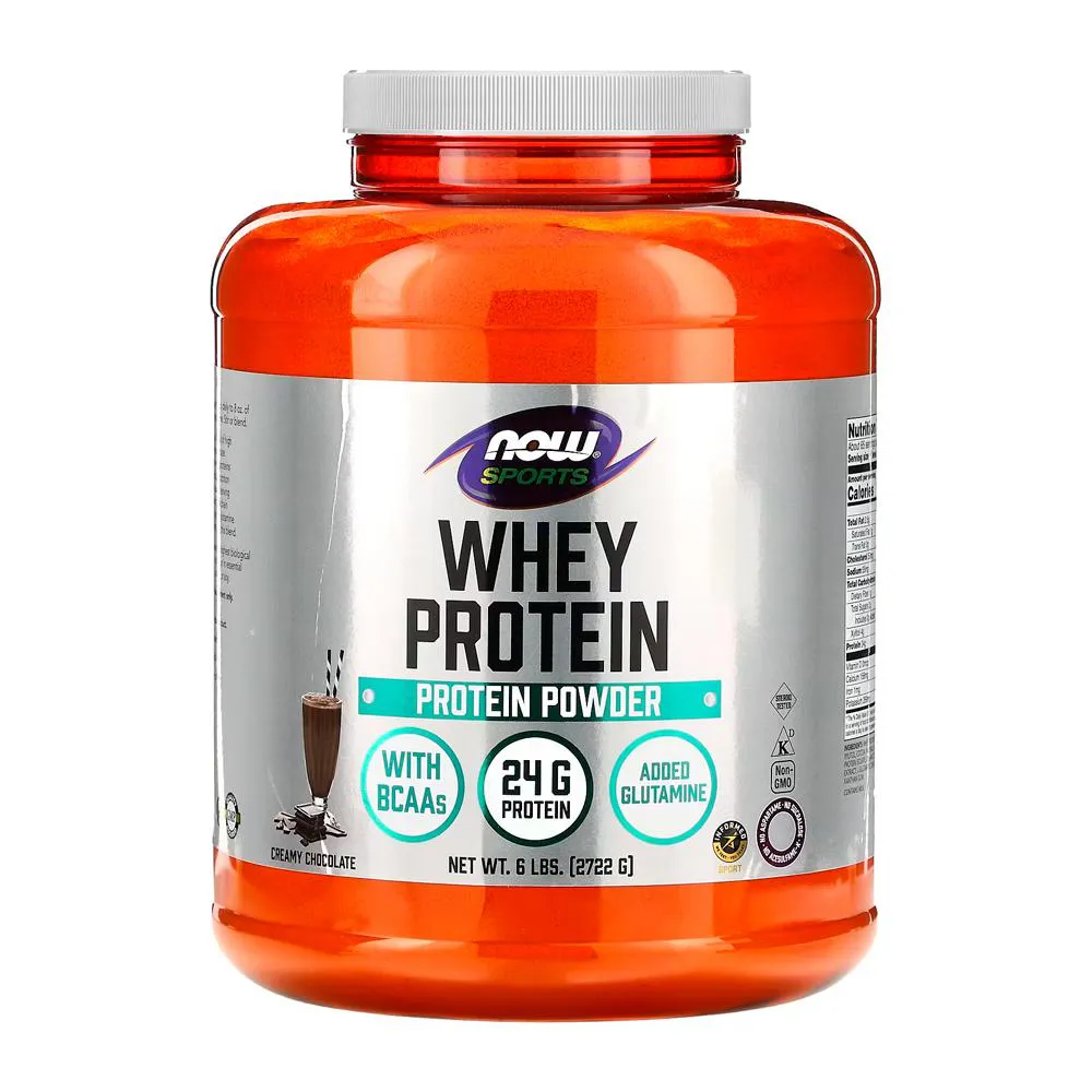WHEY PROTEIN NOW FOODS 2722G Pó CHOCOLATE IMPORTADO
