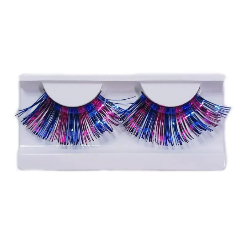 CíLIOS POSTIçOS COLORIDOS HUDA BELA Azul E Rosa