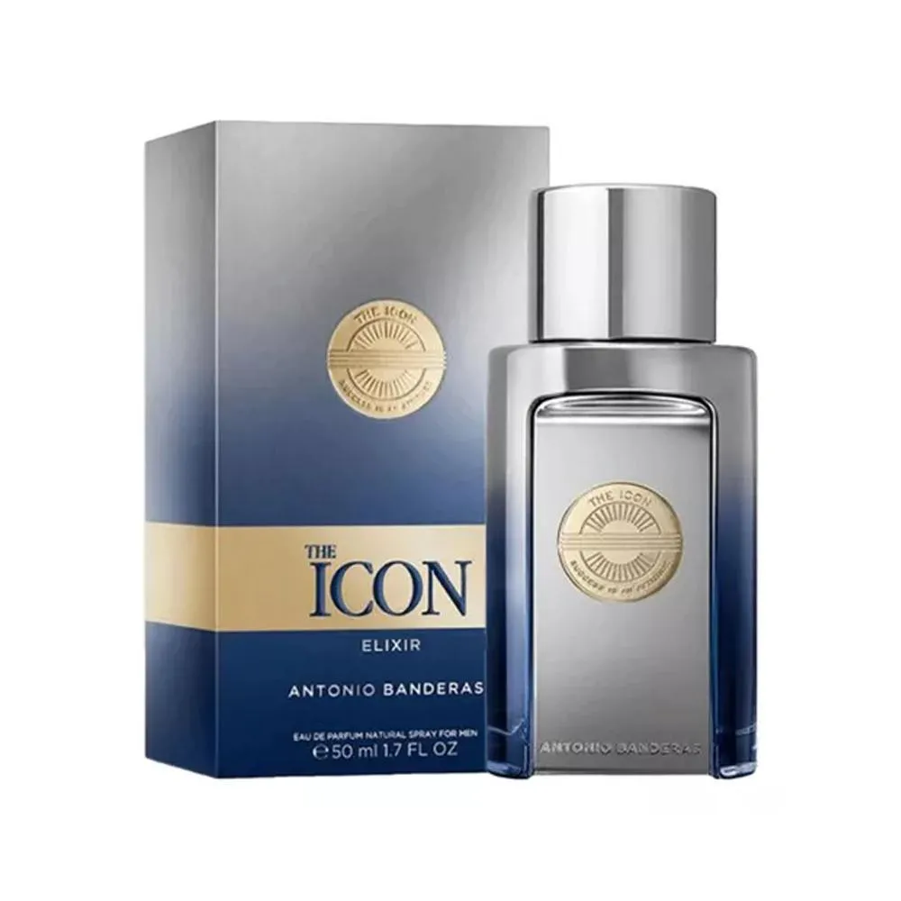 PERFUME THE ICON ELIXIR ANTONIO BANDERA EDP MASCULINO 50ML