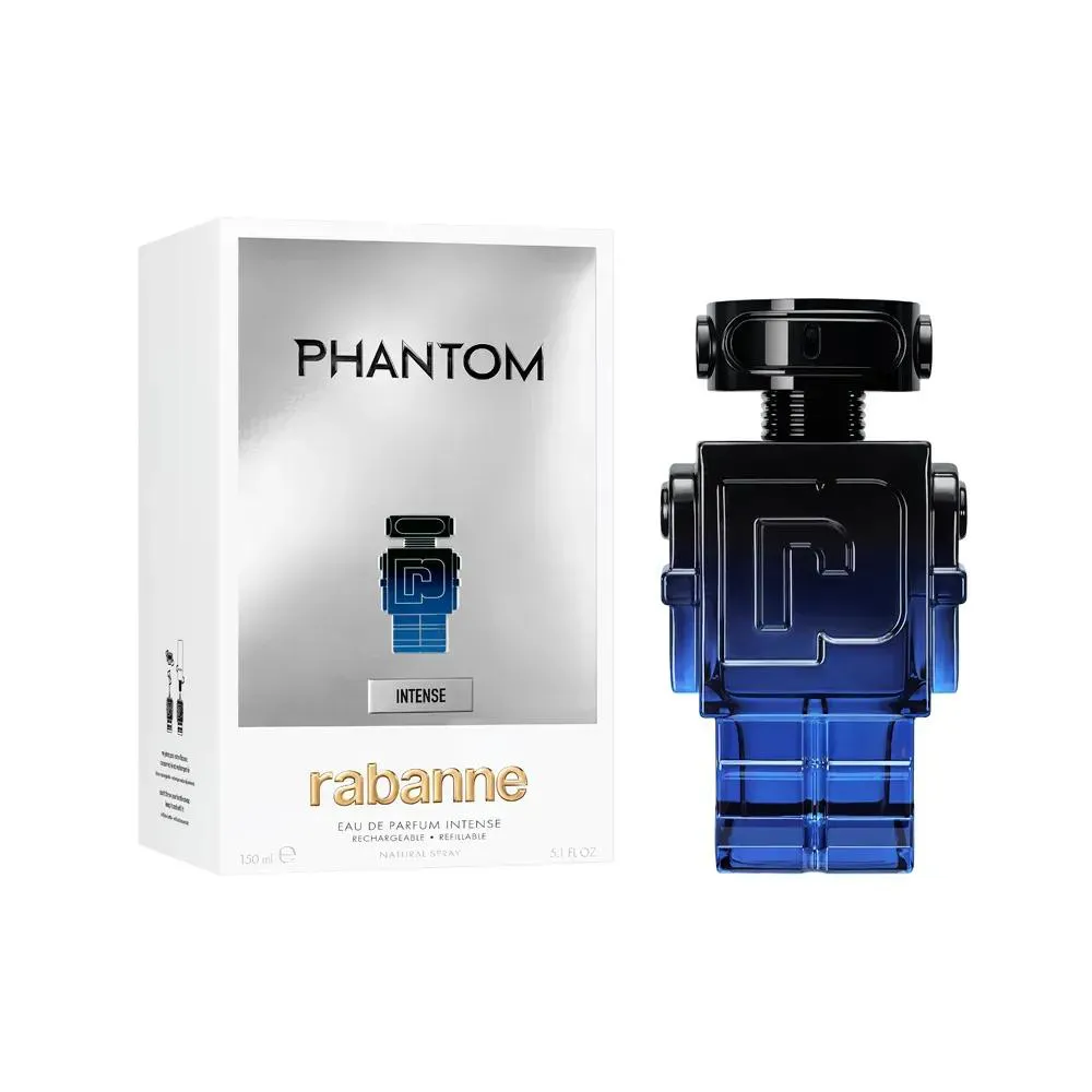 PACO RABANNE PHANTOM EDP INTENSE RECARREGÁVEL MASCULINO 150ML