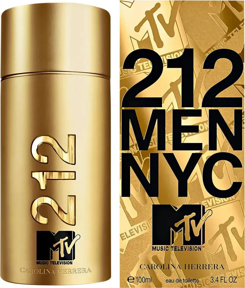 CAROLINA HERRERA 212 MEN NYC MTV EAU DE TOILETTE 100ML