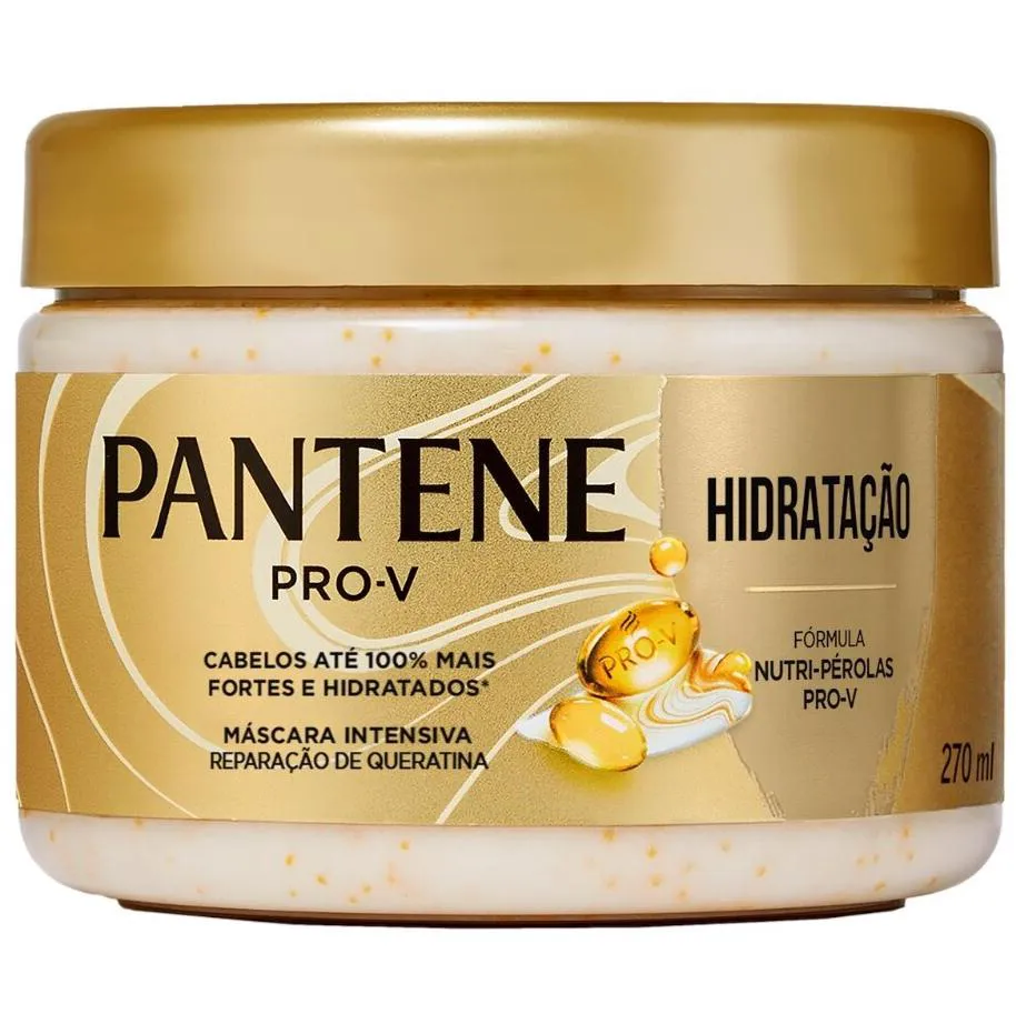 MáSCARA DE TRATAMENTO PANTENE HIDRATAçãO COM 270ML