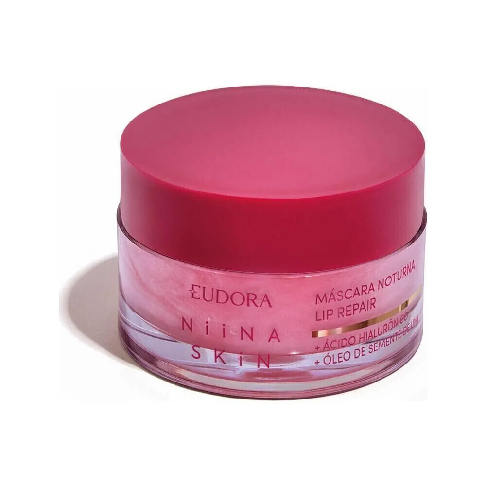 EUDORA MÁSCARA LABIAL NOTURNA LIP REPAIR NIINA SKIN 9G