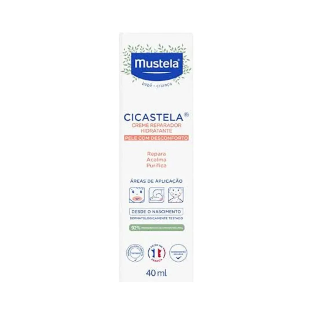 CREME REPARADOR CICASTELA 40ML - MUSTELA