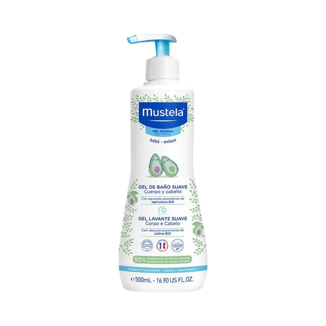 GEL LAVANTE SUAVE 500ML - MUSTELA