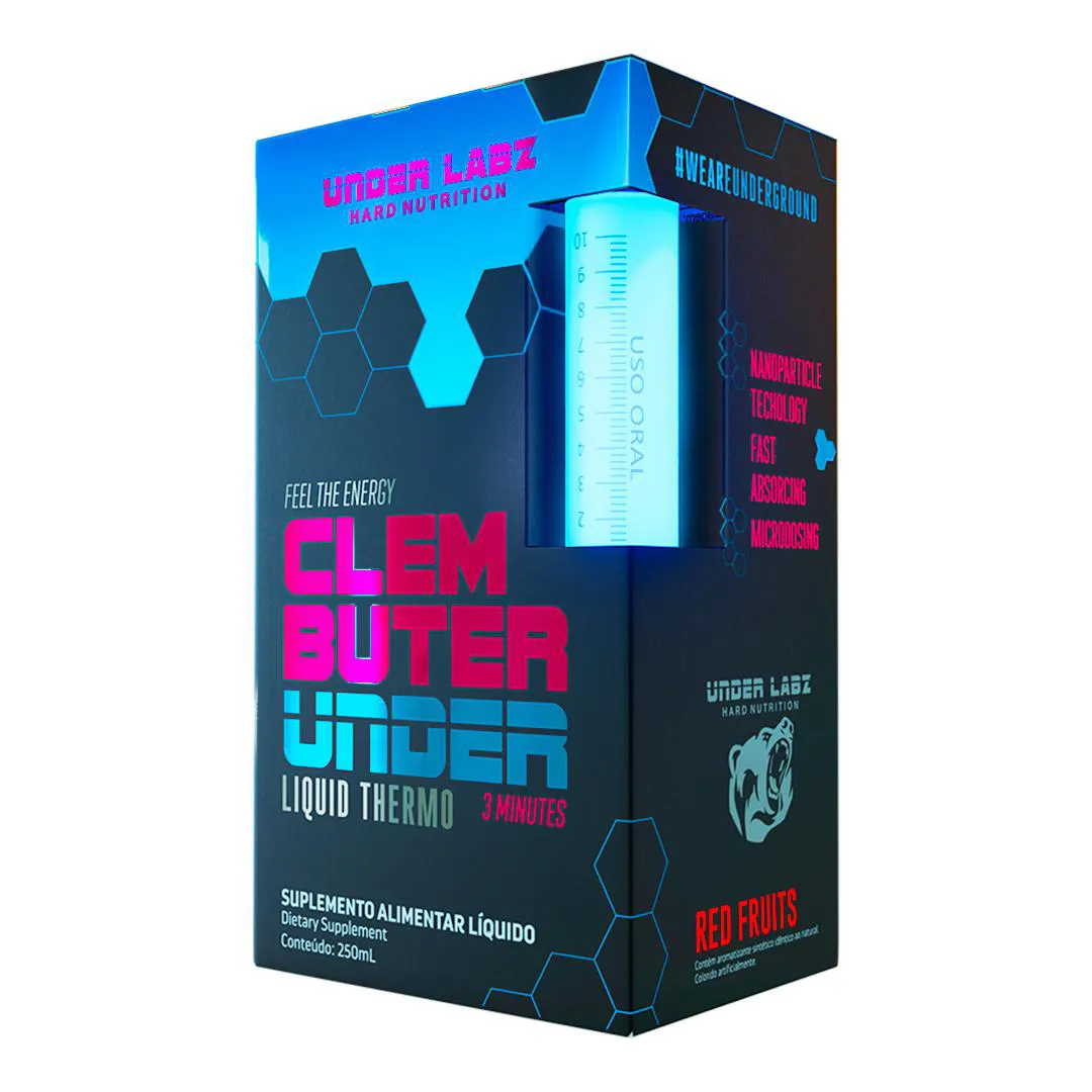 CLEMBUTER UNDER LIQUID THERMO 250ML YELLOW FRUITS - UNDER LABZ