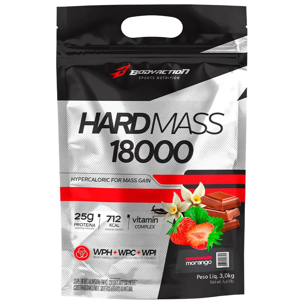 HARD MASS 18000 3KG MORANGO