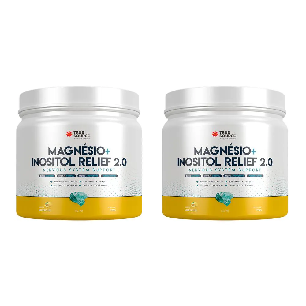 2X MAGNÉSIO + INOSITOL RELIEF 2.0 375G MARACUJÁ