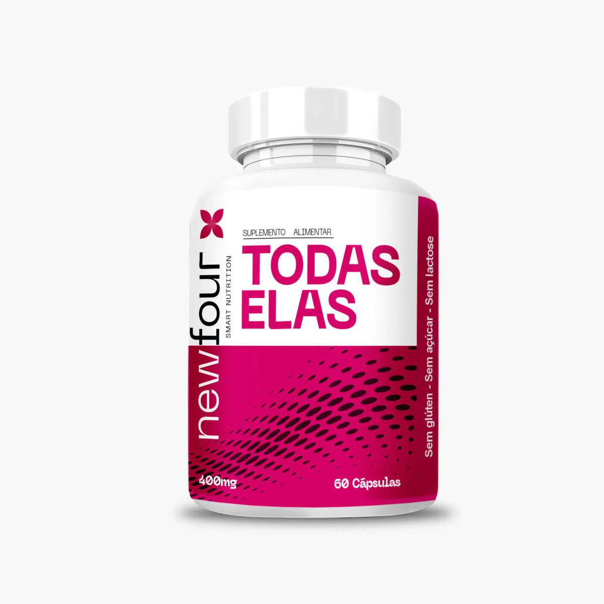 SUPLEMENTO TODAS ELLAS 400MG 60 CáPSULAS NEW FOUR