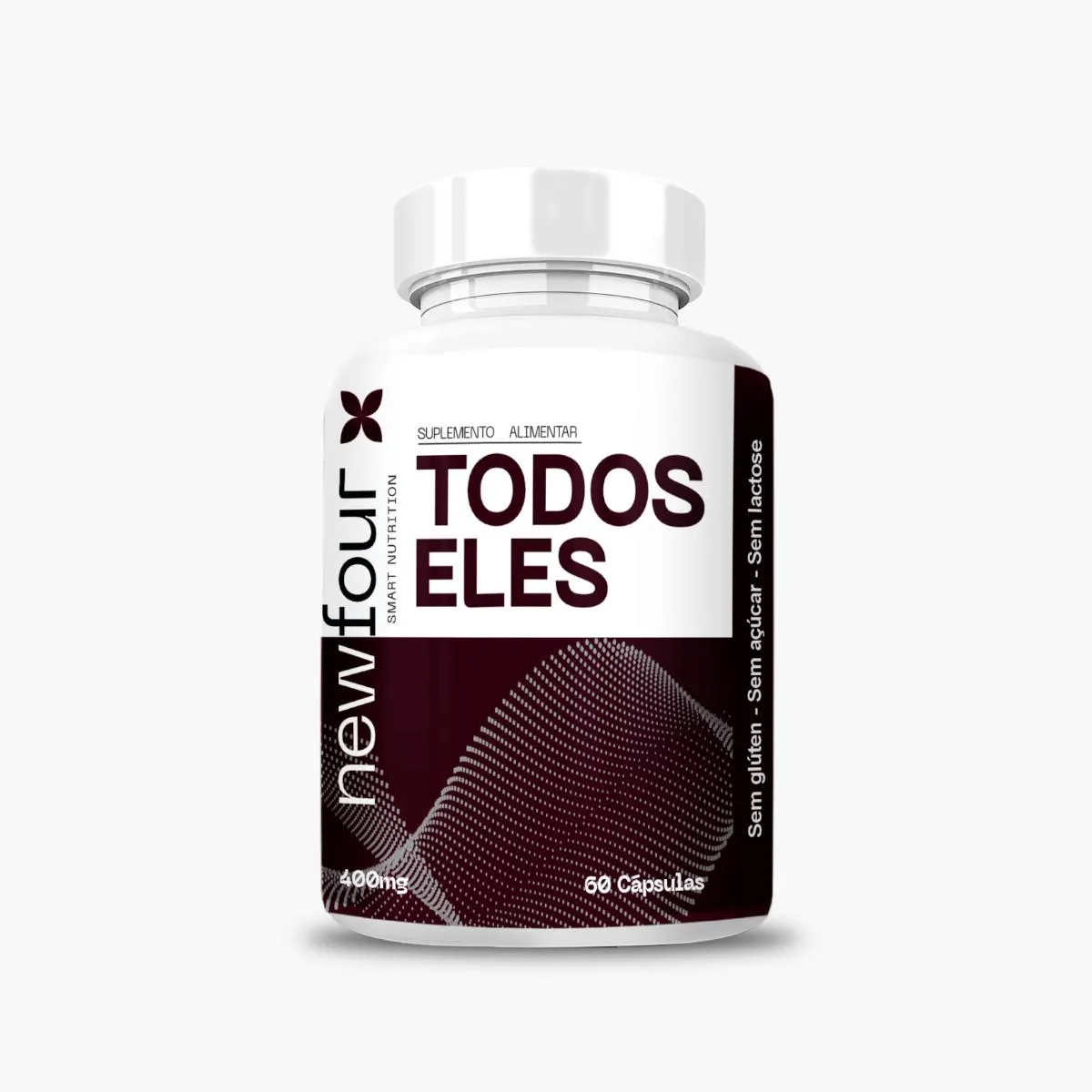 SUPLEMENTO TODOS ELLES 400MG 60 CáPSULAS NEW FOUR