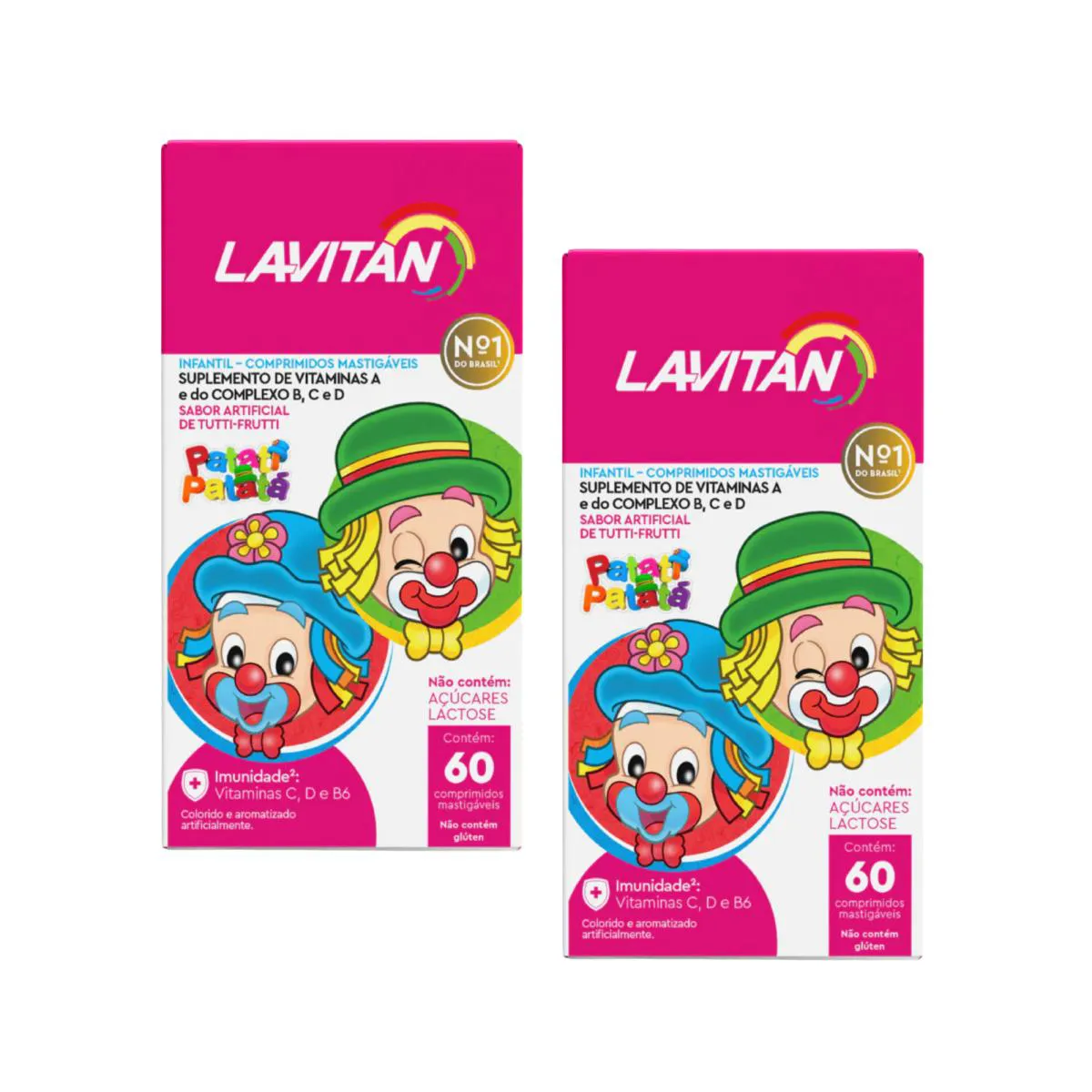 KIT C2 SUPLEMENTO MASTIGáVEL KIDS PATATI PATATá – LAVITAN