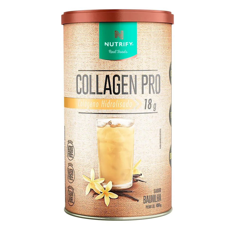 NT COLLAGEN PRO BAUNILHA 450G