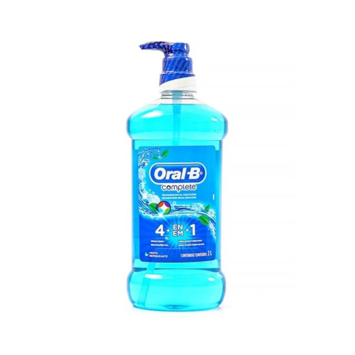 ANTISSéPTICO BUCAL ORAL-B COMPLETE MENTA 2 L