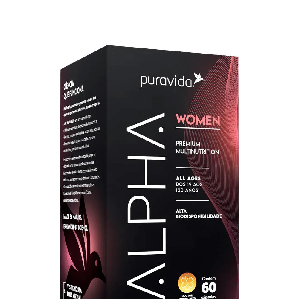 ALPHA WOMEN (60 CáPSULAS) PURAVIDA