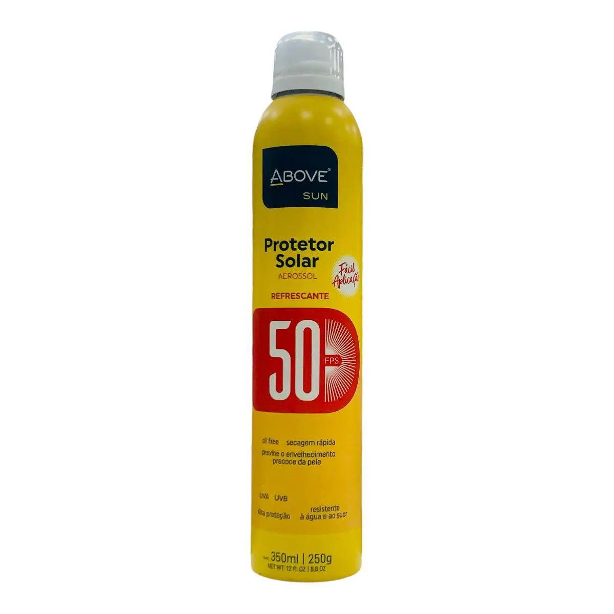 PROTETOR SOLAR ABOVE AEROSSOL FPS 50 350ML