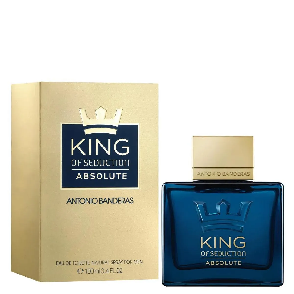 PERFUME MASCULINO BANDERAS KING OF SEDUCTION ABSOLUTE EDT 100ML