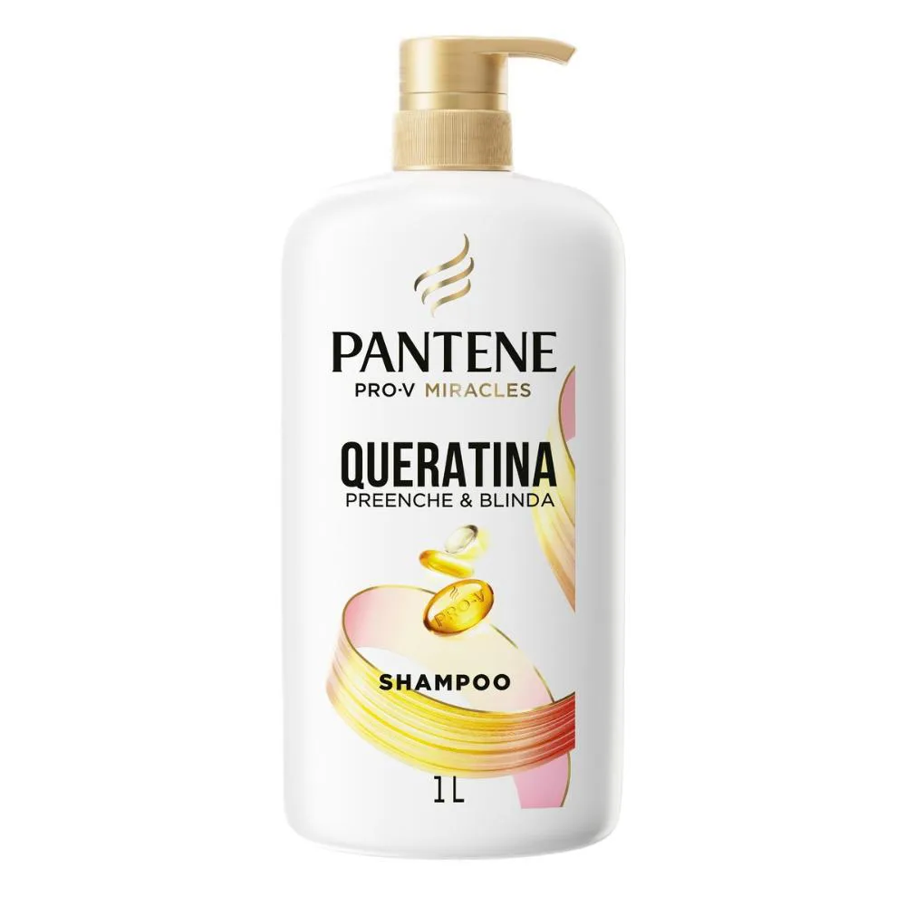 SHAMPOO PANTENE QUERATINA 1L