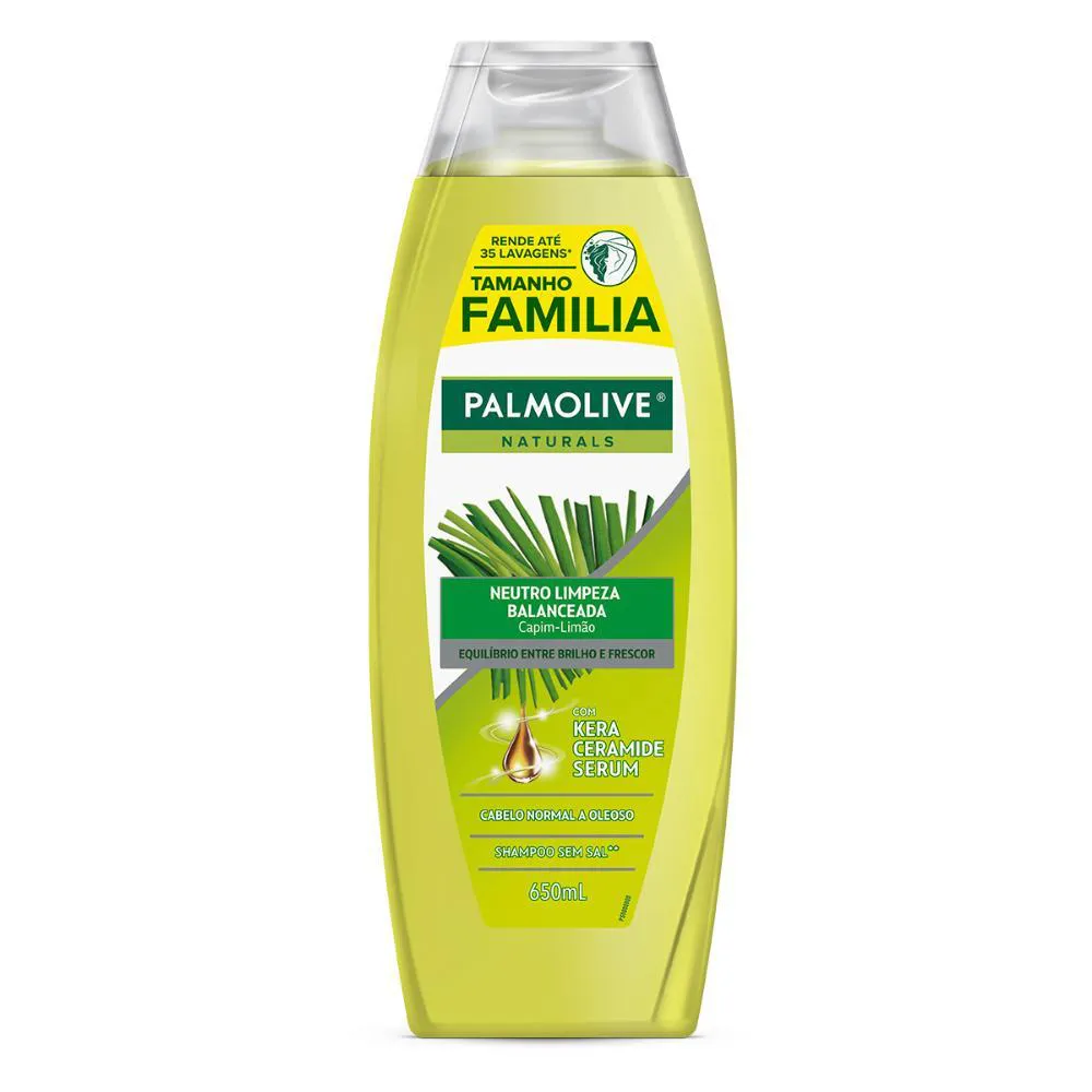 SHAMPOO PALMOLIVE NATURALS LIMPEZA BALANCEADA 650ML